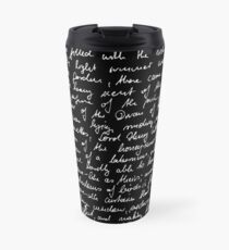 Taza de viaje La imagen de Dorian Gray (comienzo del capítulo 1)