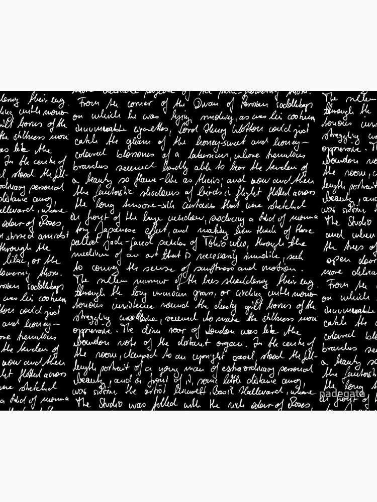 The Picture of Dorian Gray (Beginning of Ch. 1) by nadegata