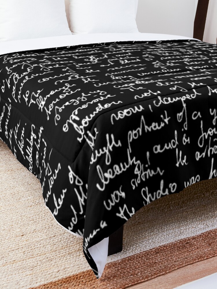 Alternate view of The Picture of Dorian Gray (Beginning of Ch. 1) Comforter