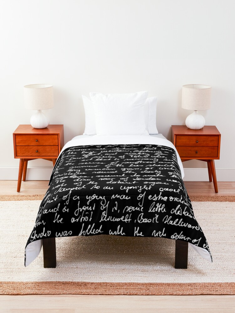 Alternate view of The Picture of Dorian Gray (Beginning of Ch. 1) Comforter