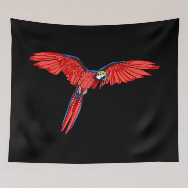 Item preview, Macaw parrot bird designed and sold by emphatic.