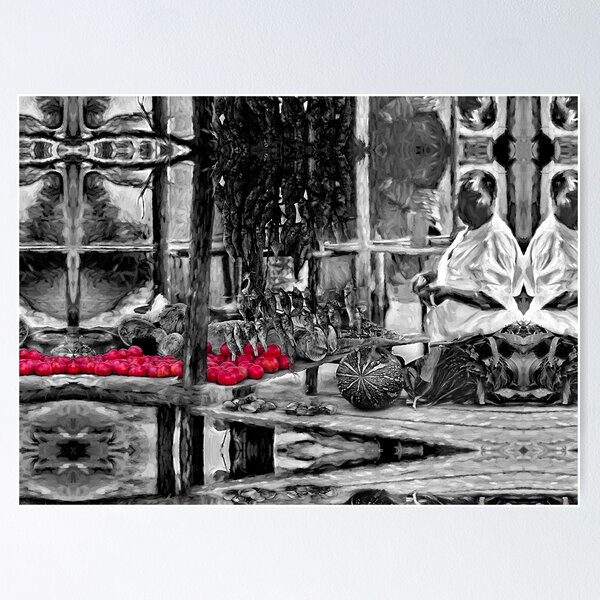 Item preview, Market in Katunguru, Uganda designed and sold by Kay Brewer.