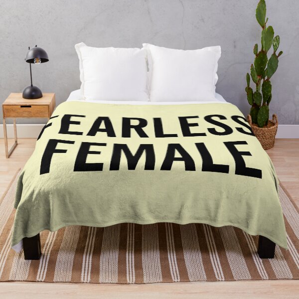 Item preview, Fearless Female Feminist Quote designed and sold by quarantine81.