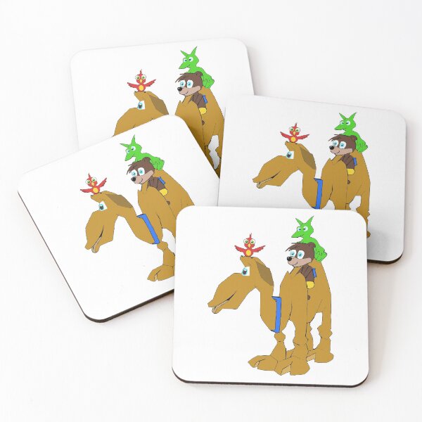 Item preview, Banjo and kazooie camel parody designed and sold by GreyCreatures.