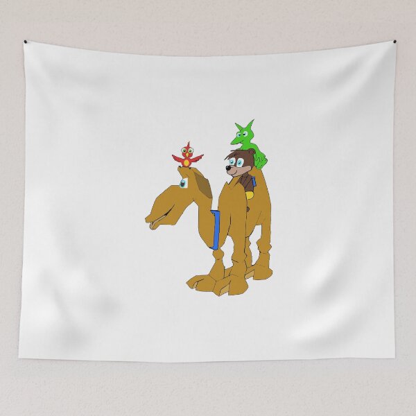 Item preview, Banjo and kazooie camel parody designed and sold by GreyCreatures.