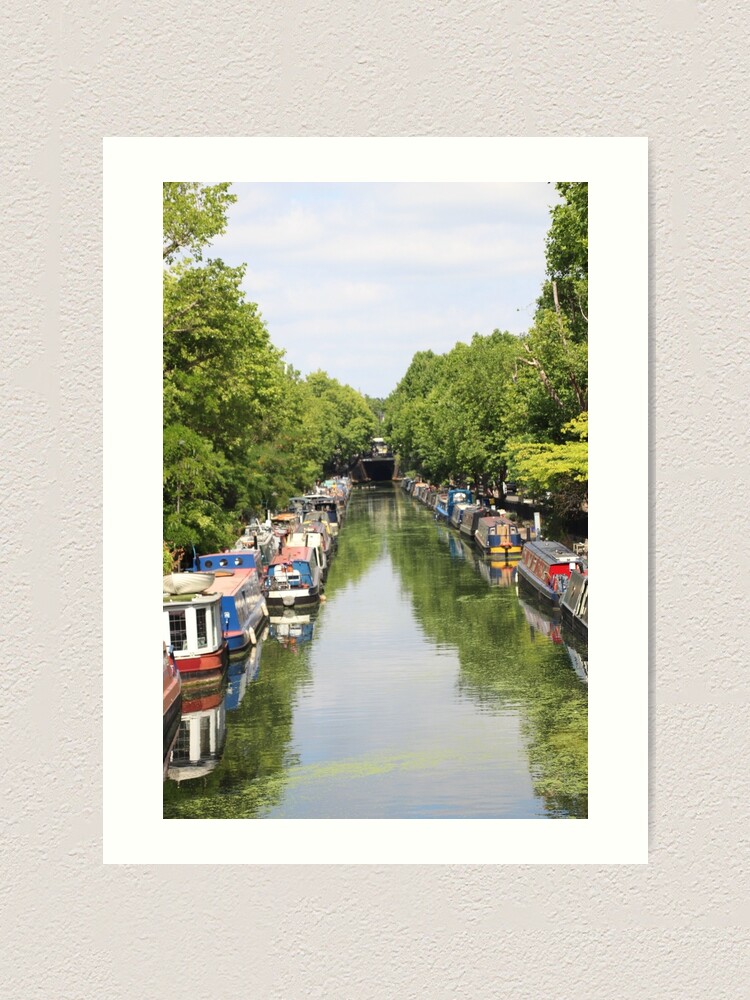 Alternate view of Canal View Art Print