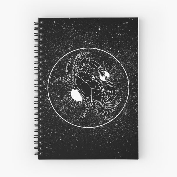 Item preview, Cancer Star Sign Constellation Illustration  designed and sold by BloodMoonPrints.