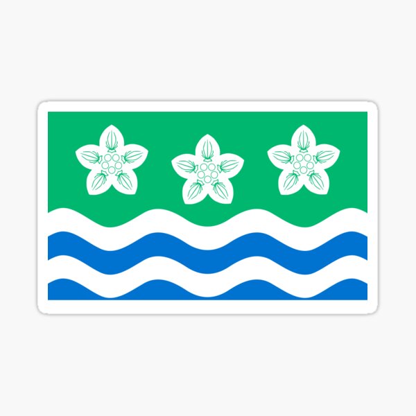 Cumbria flag Sticker