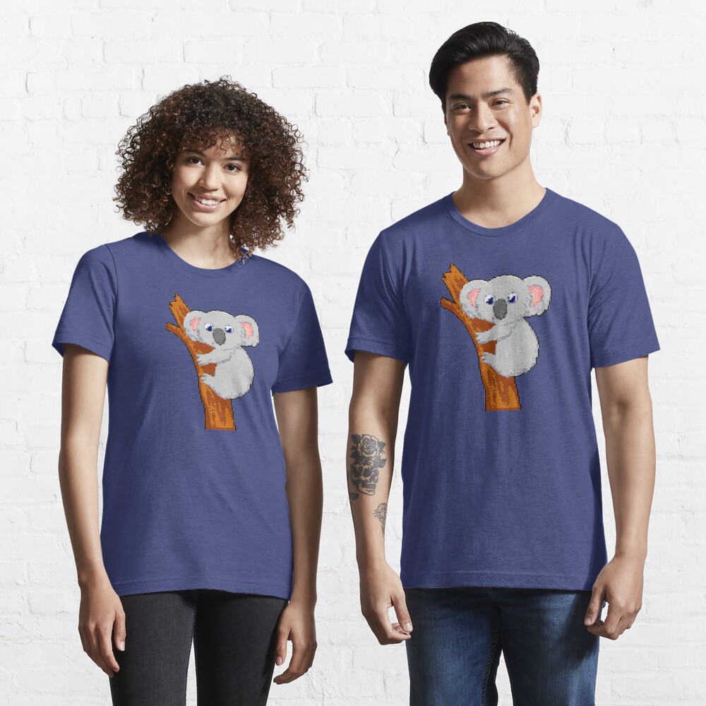 Koala | Arte de píxeles de 8 bits Camiseta esencial