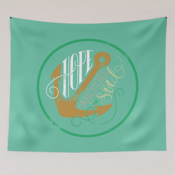 Item preview, Hope Anchors the Soul designed and sold by Red Barn  Co-Op.