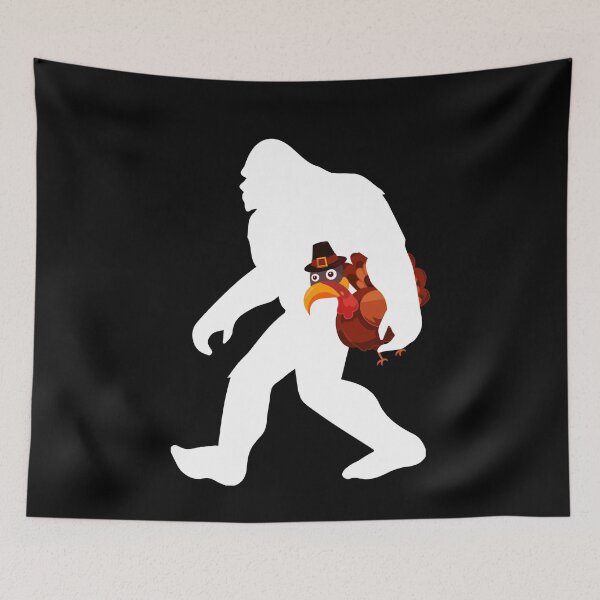 Item preview, Bigfoot Turkey Funny Thanksgiving Day designed and sold by BUBLTEES.