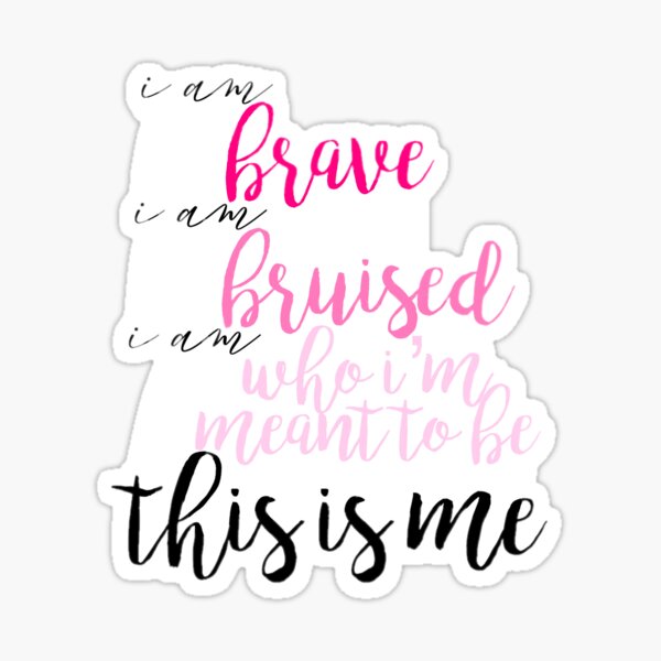 Item preview, The Greatest Showman - This is Me designed and sold by bwayabby.