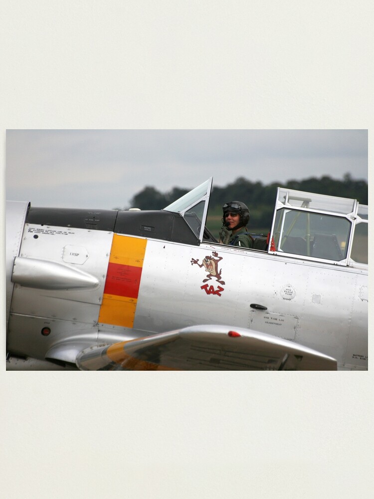 Alternate view of T-6 Harvard Pilot Photographic Print