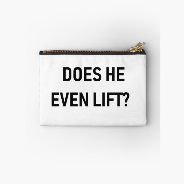 Item preview, Does he even lift? designed and sold by Lingo Shop.
