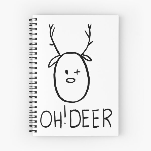 Item preview, Christmas card Oh Deer - wink designed and sold by Hilbert72.