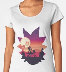 Rick and Morty Run! Women's Premium T-Shirt