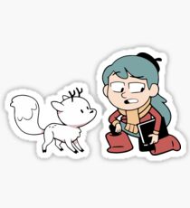 Hilda and Twig Sticker