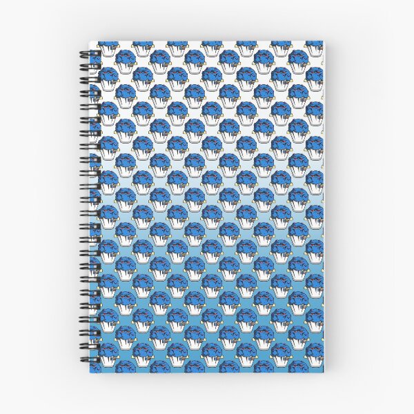 Item preview, Tiled Blueberry Moffn designed and sold by ShortSupply.