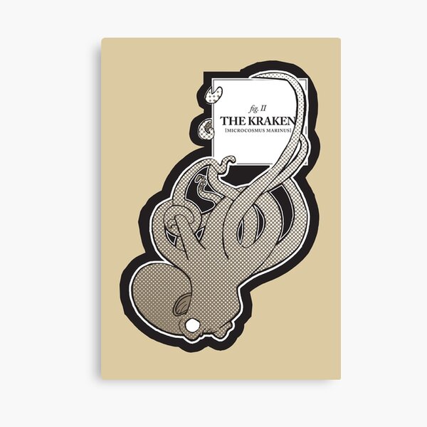 The Kraken Canvas Print
