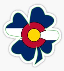 Lucky to be in Colorado Sticker