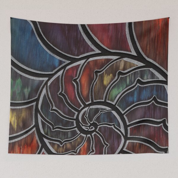 Item preview, Rainbow Nautilus Silver designed and sold by thekittenkat.