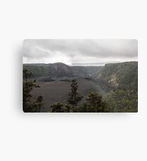 Vast lava field. Metal Print