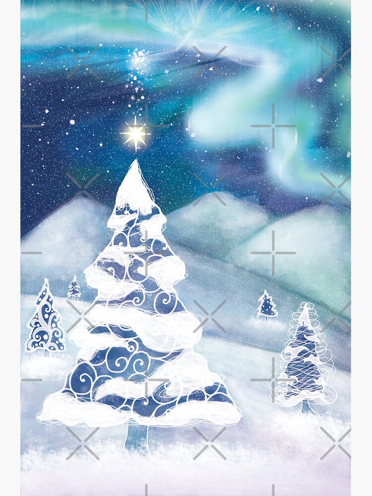 The Creation of the Christmas Star :: Angel of the Northern Lights by tinaschofield