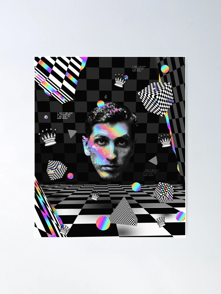 Bobby fischer smooking Poster by LoveGalBlackTan