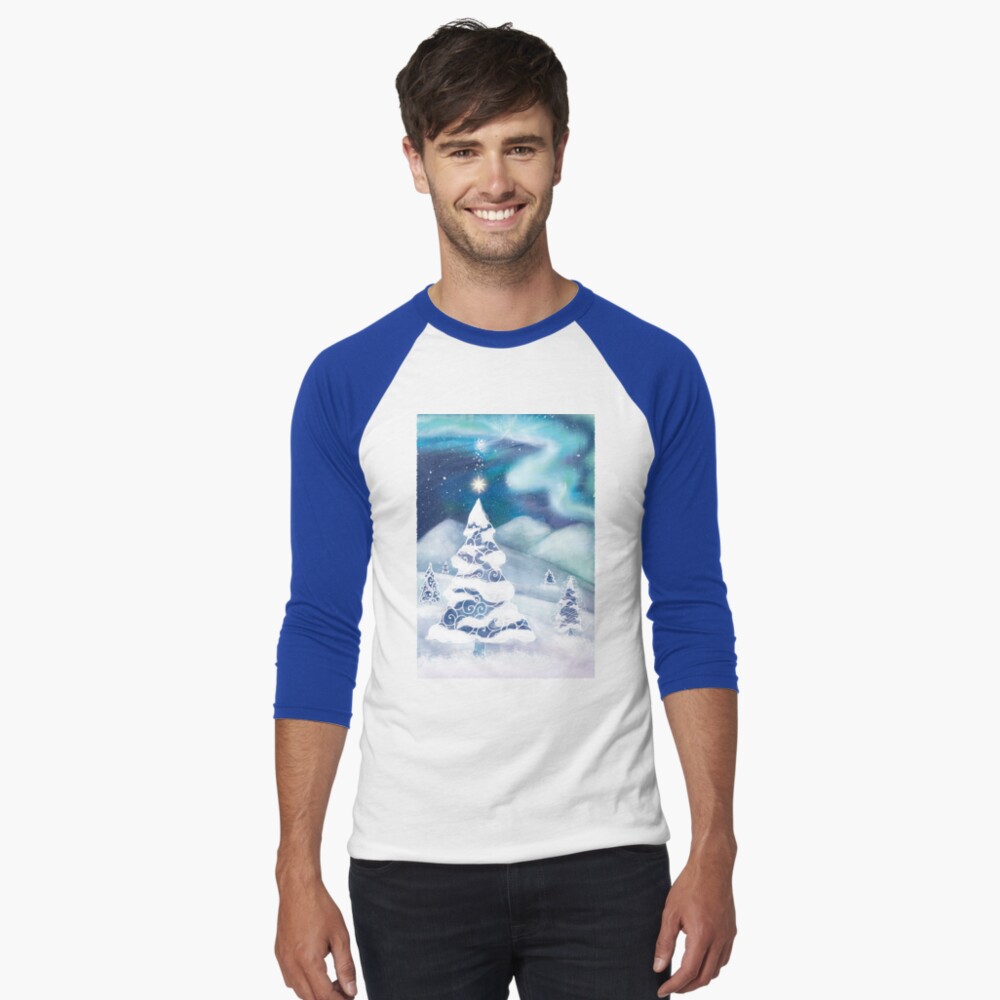 Item preview, Baseball ¾ Sleeve T-Shirt designed and sold by tinaschofield.