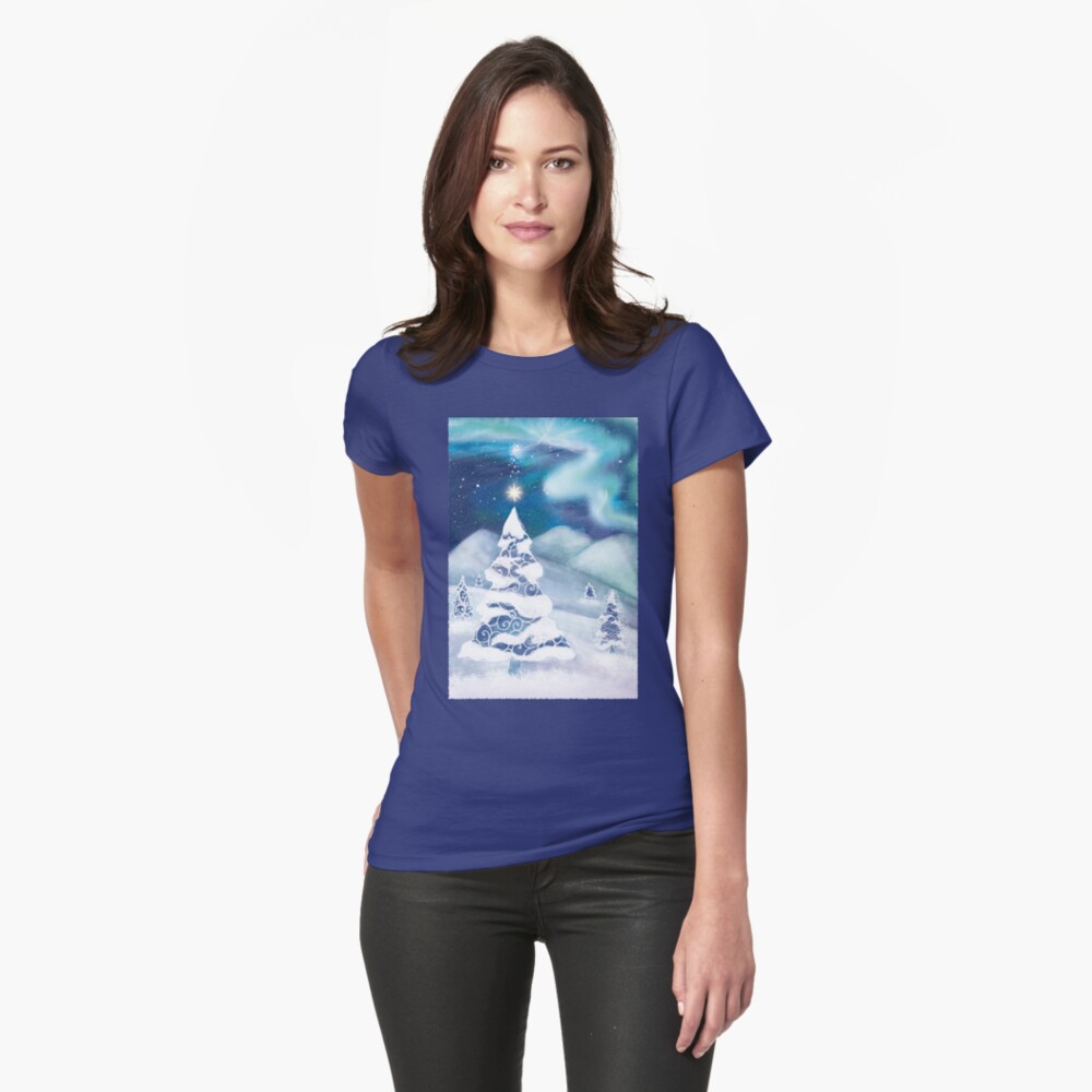 Item preview, Fitted T-Shirt designed and sold by tinaschofield.