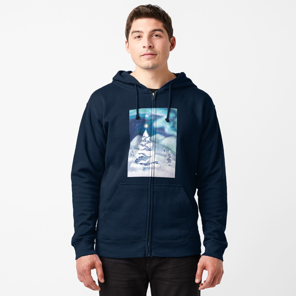 Item preview, Zipped Hoodie designed and sold by tinaschofield.