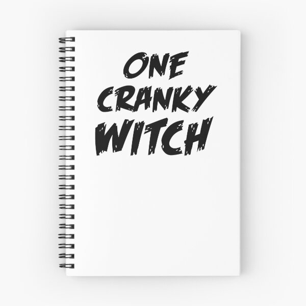Item preview, ONE CRANKY WITCH (in black) designed and sold by jazzydevil.