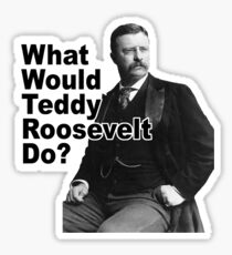 What Would Theodore Roosevelt Do? Sticker