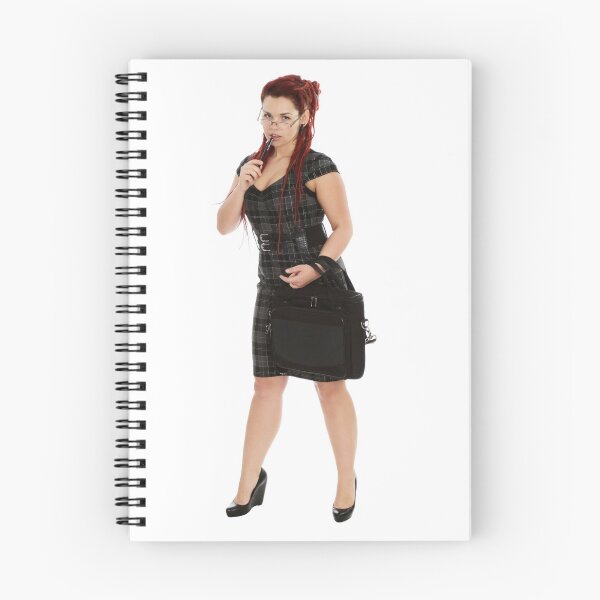 Item preview, Young woman with pen and laptop designed and sold by fotorobs.