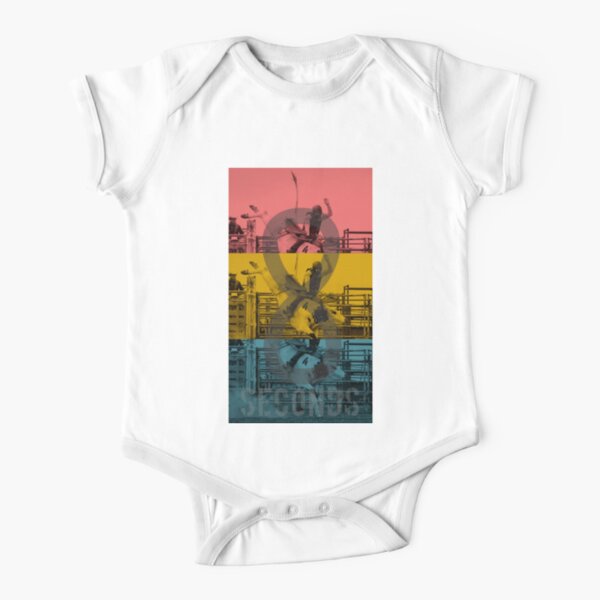 8 Seconds Short Sleeve Baby One-Piece for Sale | Redbubble