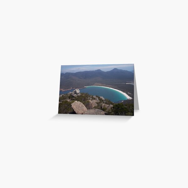 Wineglass Bay, Tasmania Greeting Card