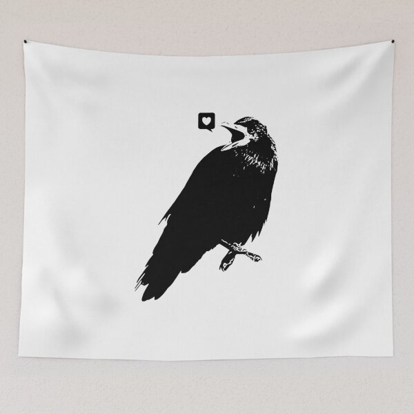 Item preview, The black twitter crow designed and sold by scofano.