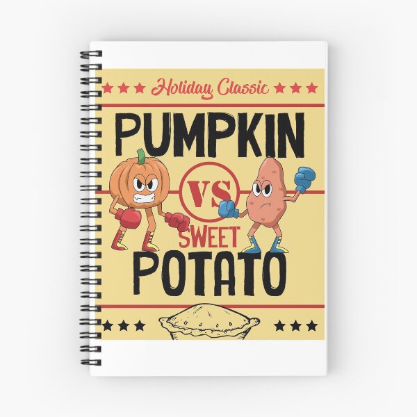 Item preview, Holiday Fight Card - Pumpkin Pie vs. Sweet Potato Pie designed and sold by animejones.