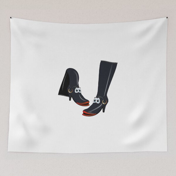 Item preview, Black Boots Cartoon designed and sold by Scott Hayes.