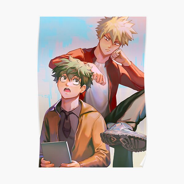 BakuDeku - Sitting Poster