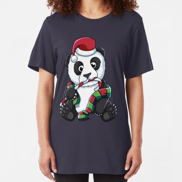 Christmas Panda Gifts Merchandise Redbubble - panda rolled neck christmas sweater roblox