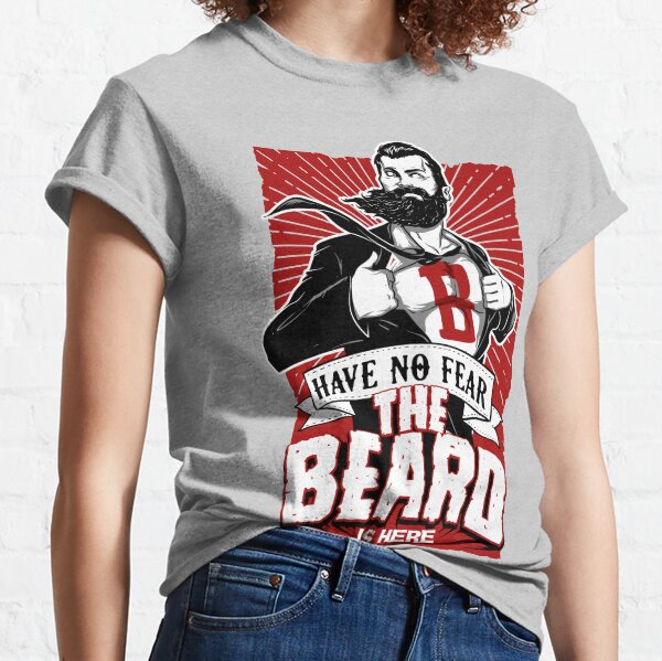 Hottertees Fear The Beards Red Sox Beard Shirt