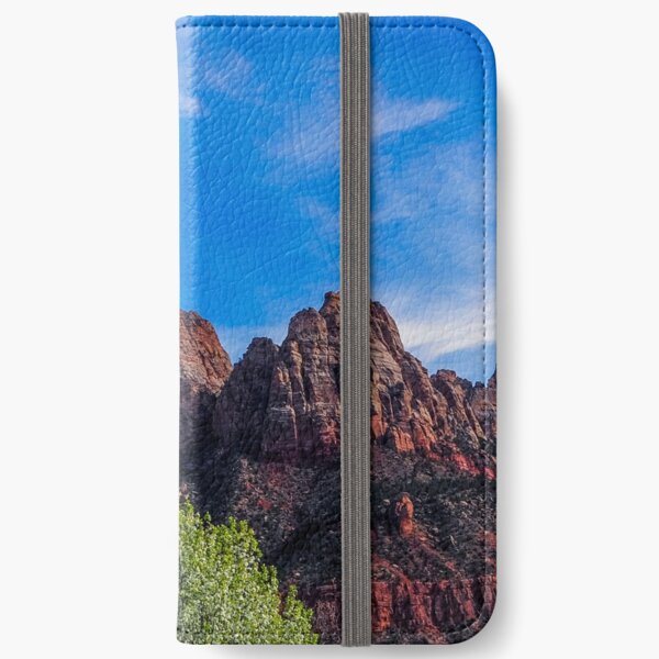 Zion National Park - The Altar of Sacrifice iPhone Wallet