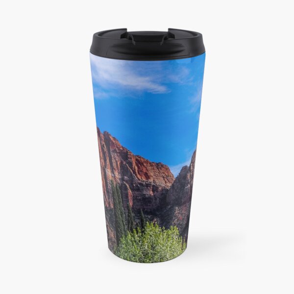 Zion National Park - The Altar of Sacrifice Travel Mug