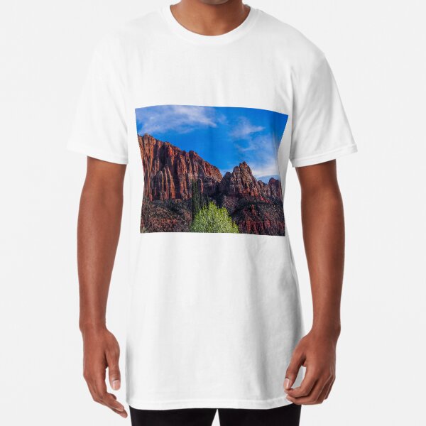 Zion National Park - The Altar of Sacrifice Long T-Shirt