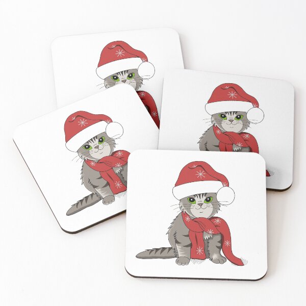 Item preview, Santa Cat Christmas designed and sold by Gsallicat.