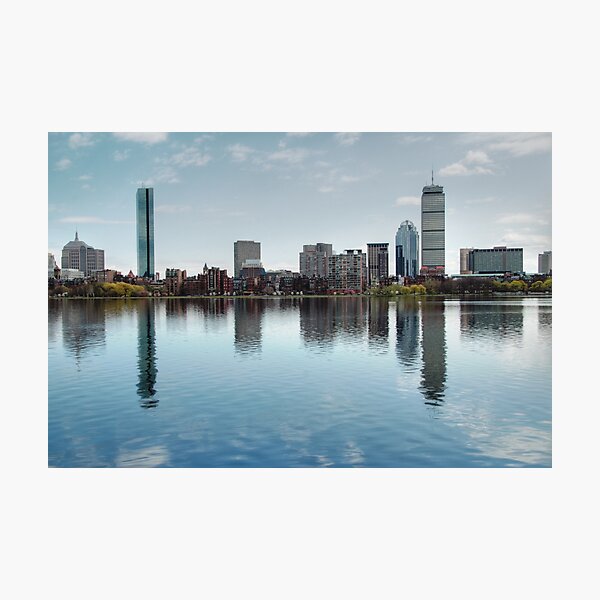 Boston Skyline from John Hancock to Prudential Photographic Print