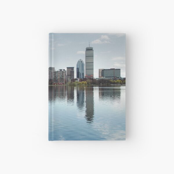 Boston Skyline from John Hancock to Prudential Hardcover Journal