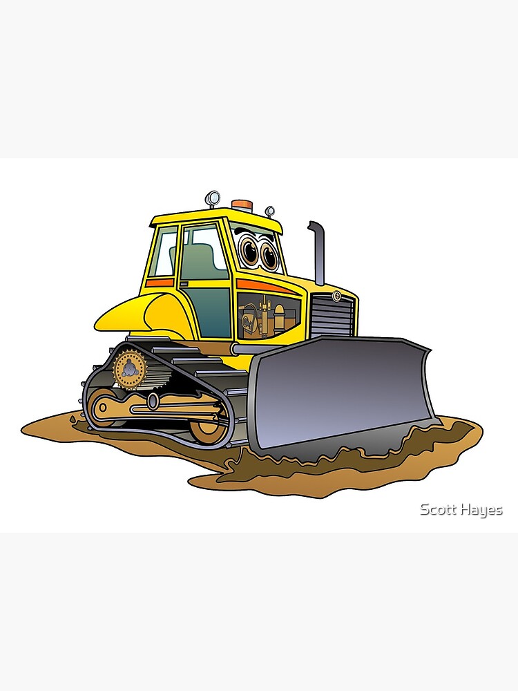 Mini Bulldozer Cartoon