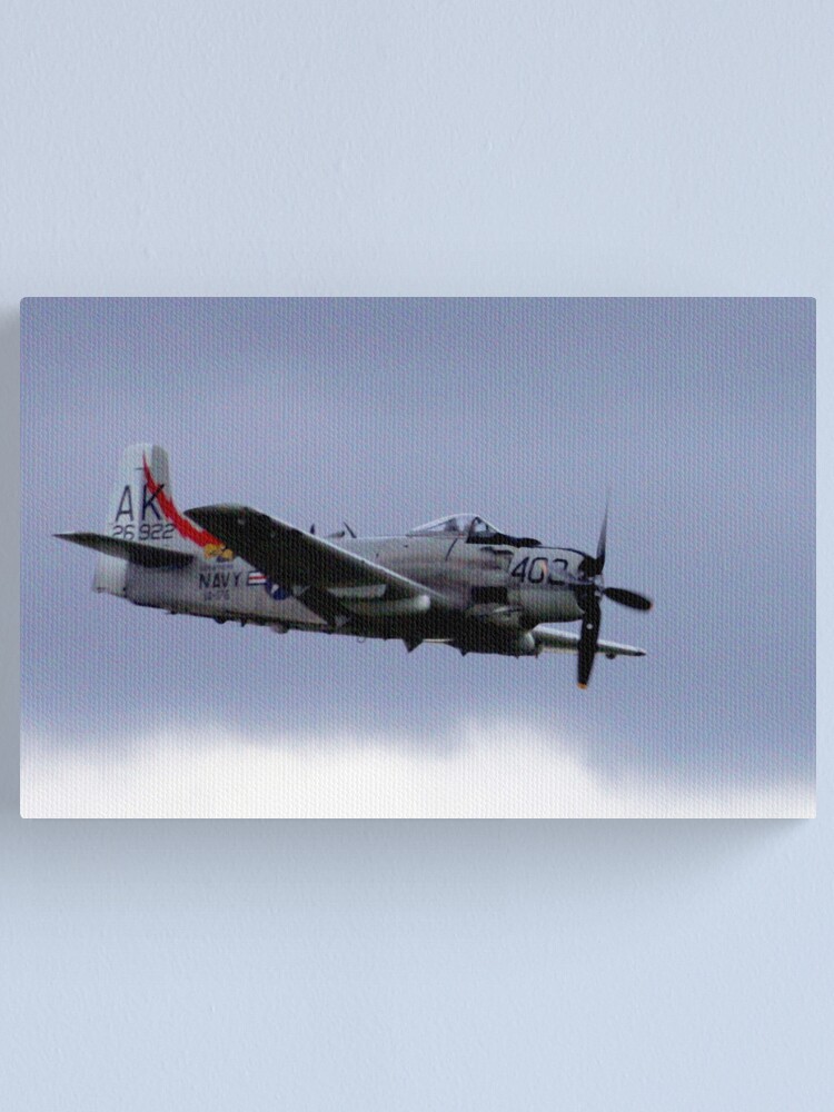 Alternate view of Skyraider! Canvas Print